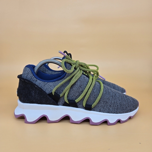 Sorel Kinetic Lace Up Trainers Women's Shoes Size 7 - Picture 3 of 8